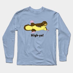 Baby Platypus High Five Long Sleeve T-Shirt